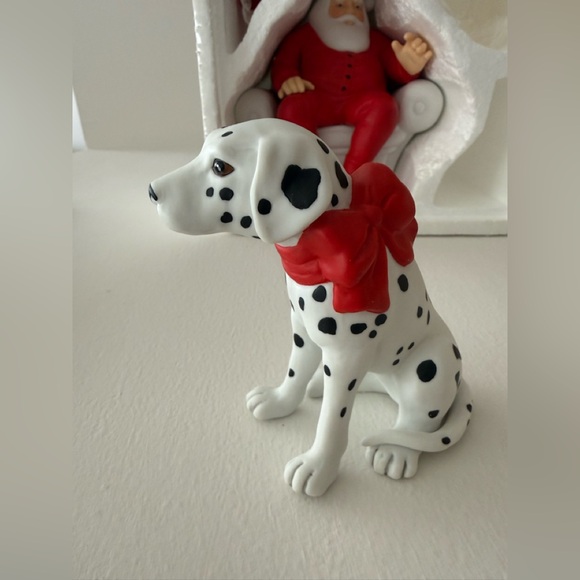 Vintage Department 56 Santa with Dalmatian - 1996 - Picture 13 of 16